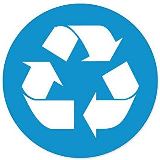 recycle logo in circle small
